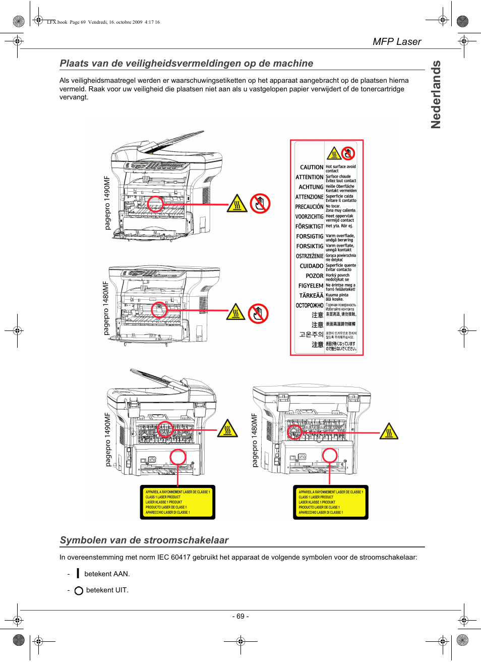 Konica Minolta PAGEPRO 1480MF User Manual | Page 70 / 198