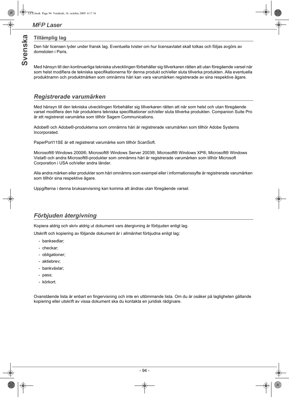 Konica Minolta PAGEPRO 1480MF User Manual | Page 95 / 198