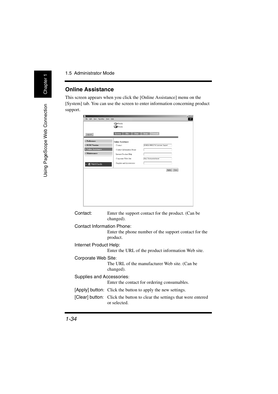 Online assistance | Konica Minolta IC-401 User Manual | Page 41 / 106