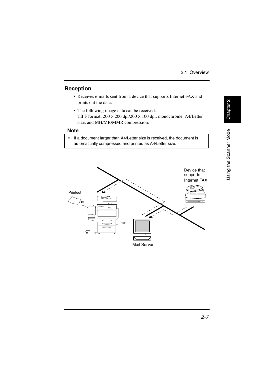 Reception | Konica Minolta IC-401 User Manual | Page 60 / 106