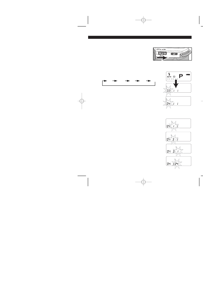 Setting the date and time | Konica Minolta MAXXUM 3 User Manual | Page 17 / 64