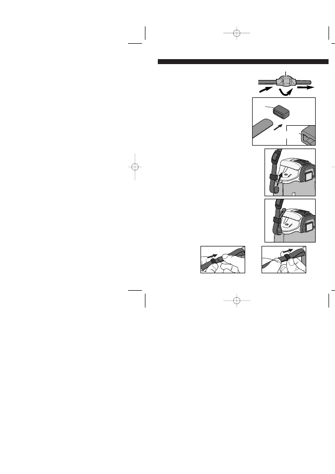 Attaching the strap | Konica Minolta MAXXUM 3 User Manual | Page 20 / 64