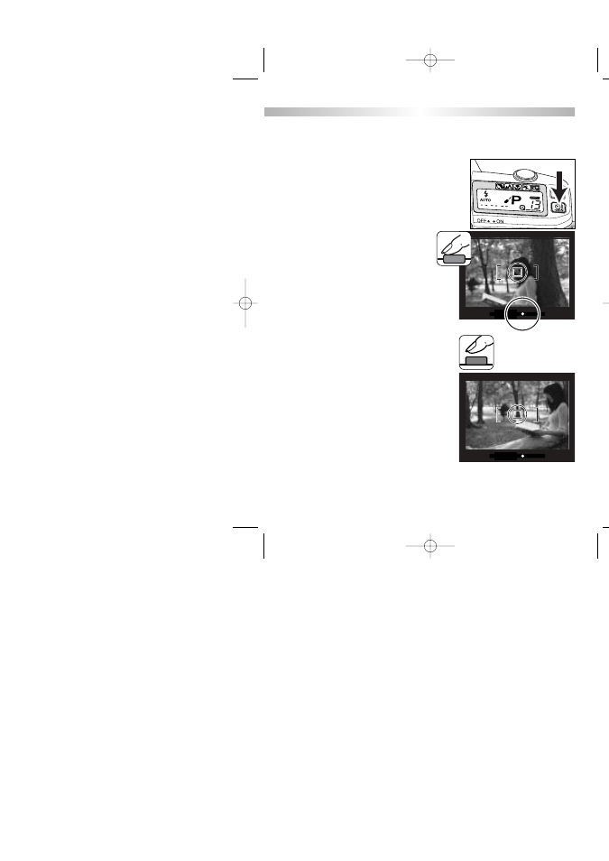 Focus lock in remote control mode | Konica Minolta MAXXUM 3 User Manual | Page 45 / 64