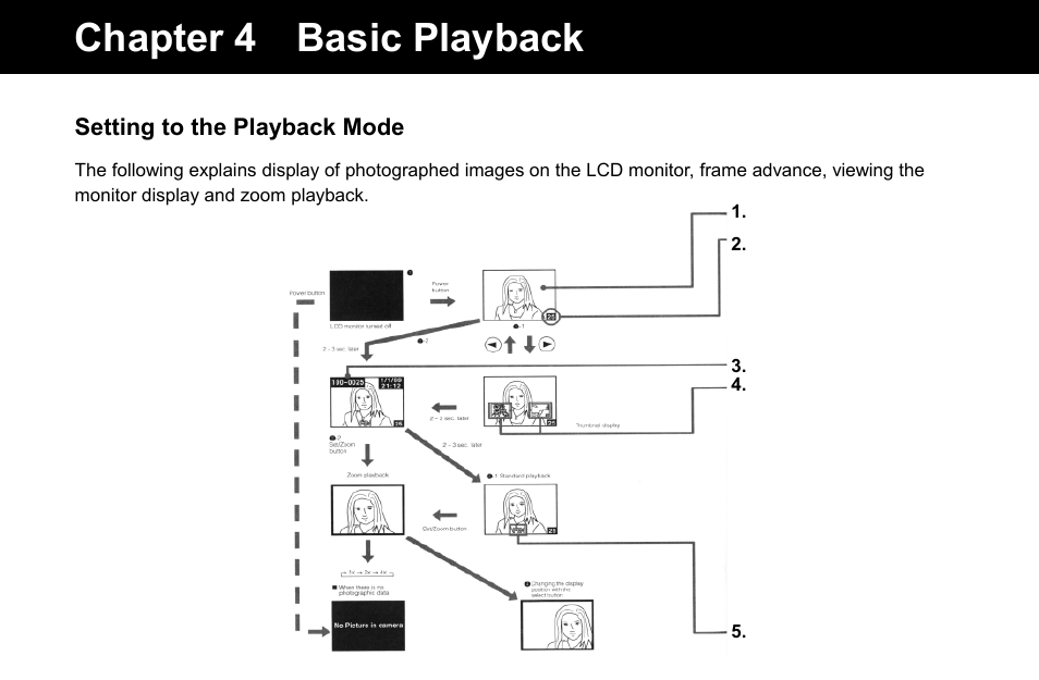 Chapter 4 basic playback | Konica Minolta Q-M200 User Manual | Page 46 / 89
