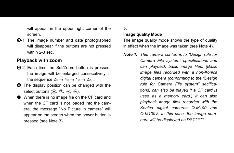 Konica Minolta Q-M200 User Manual | Page 48 / 89