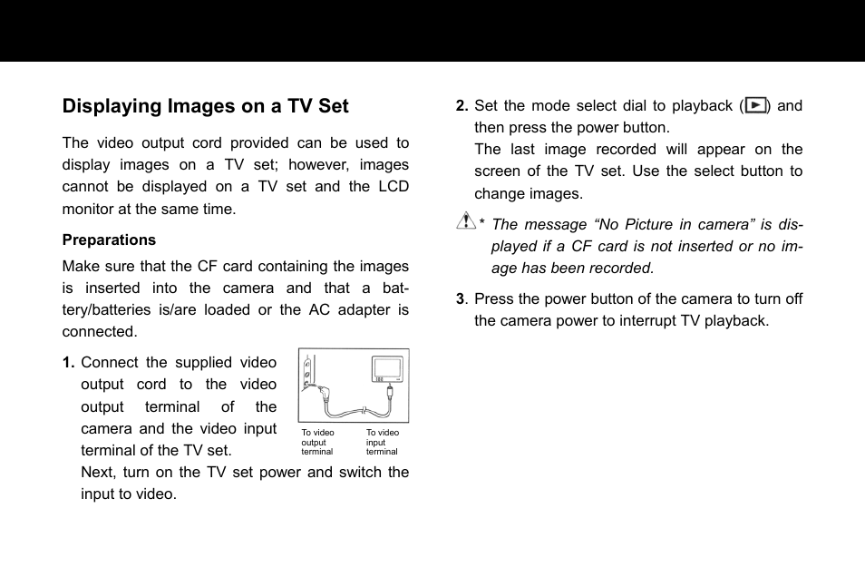 Displaying images on a tv set | Konica Minolta Q-M200 User Manual | Page 50 / 89