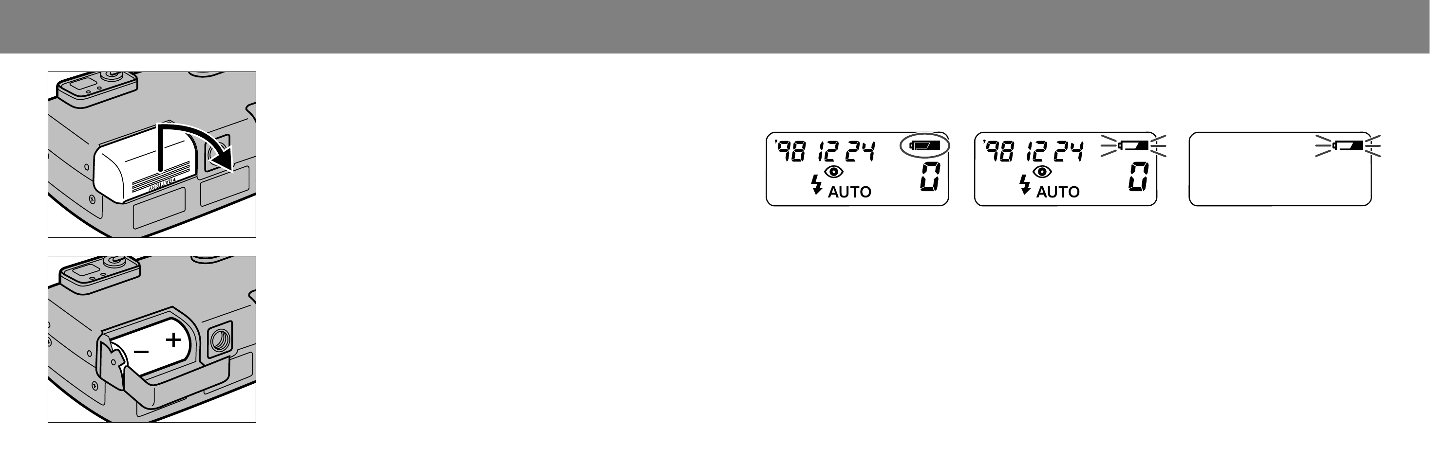 Installing the battery checking the battery power | Konica Minolta Vectis 300 User Manual | Page 9 / 41