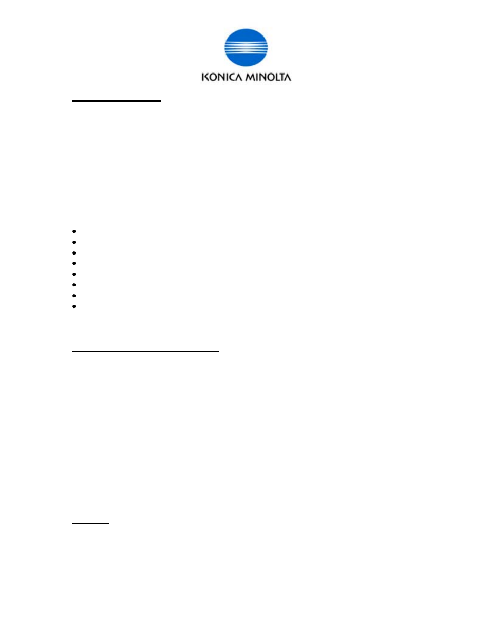 Konica Minolta DiMAGE Z1 User Manual | 4 pages