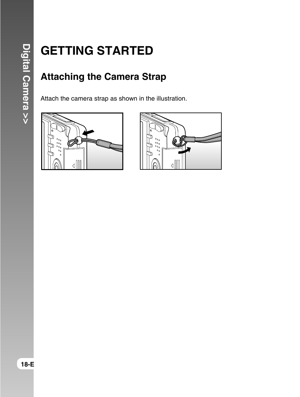 Getting started | Konica Minolta E50 User Manual | Page 18 / 75