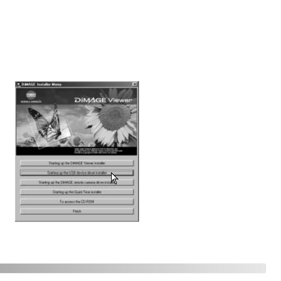 Connecting to windows 98 and 98 se | Konica Minolta DIMAGE Z5 User Manual | Page 105 / 132