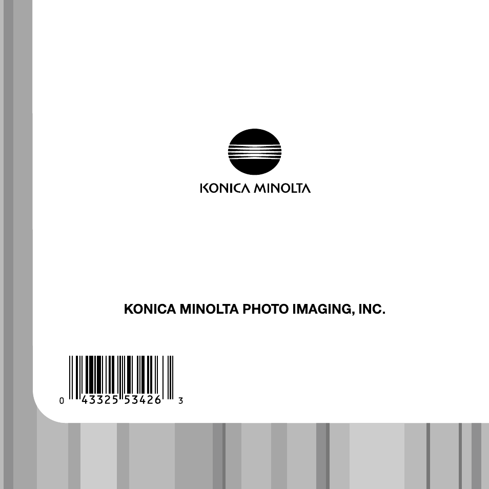 Konica Minolta DIMAGE Z5 User Manual | Page 132 / 132