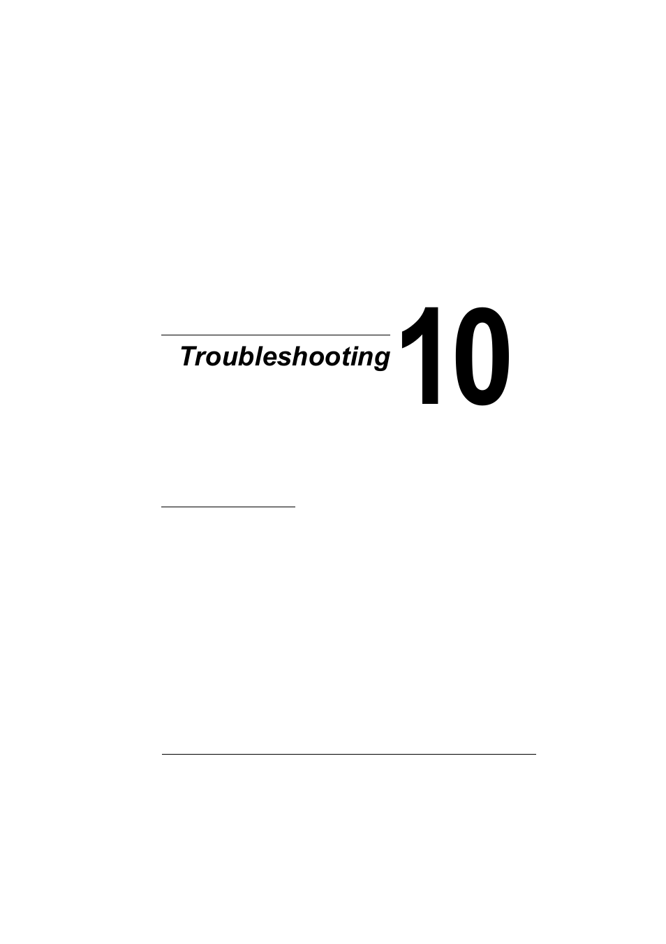 Ch.10 troubleshooting, 10 troubleshooting | Konica Minolta PagePro 4650EN User Manual | Page 185 / 260