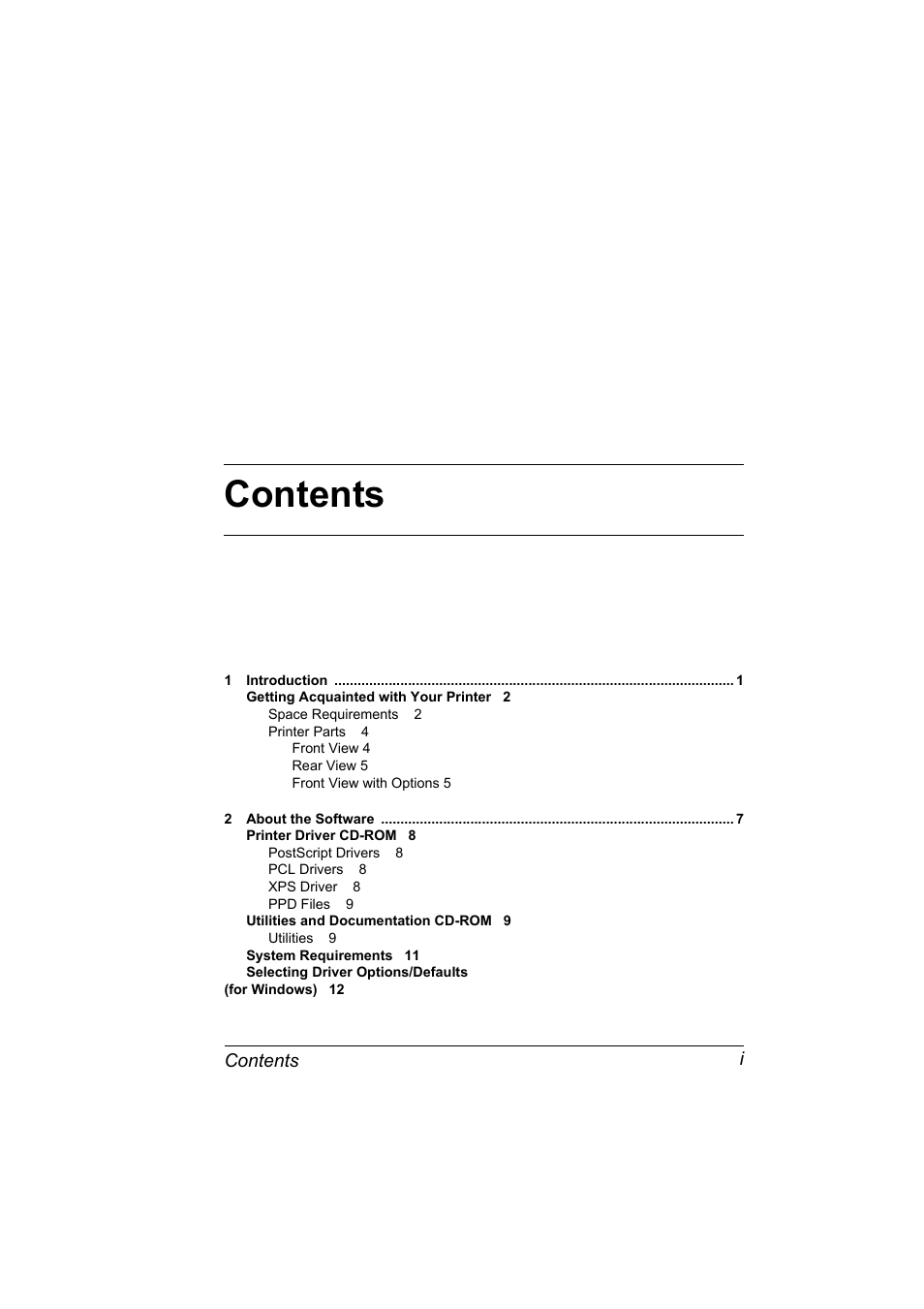 Konica Minolta PagePro 4650EN User Manual | Page 9 / 260