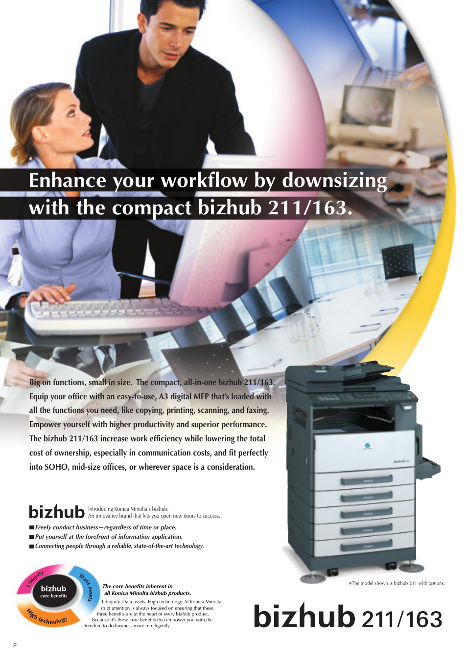 Konica Minolta digital MFPs equipped with copy User Manual | Page 2 / 8