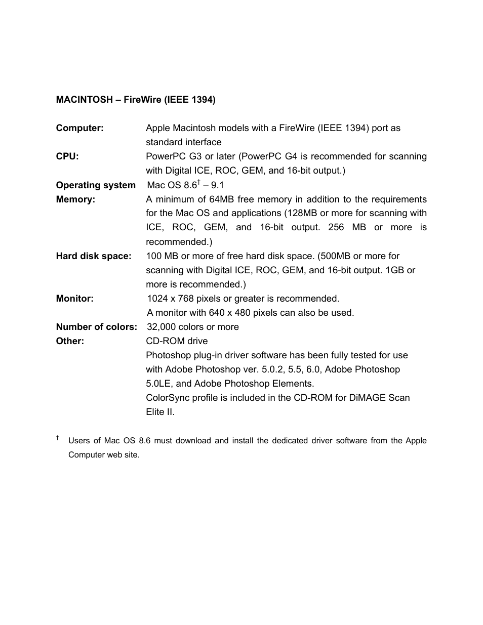 Konica Minolta II User Manual | Page 4 / 7