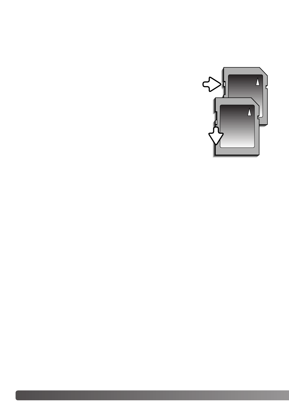 About memory cards | Konica Minolta DiMAGE E323 User Manual | Page 16 / 96