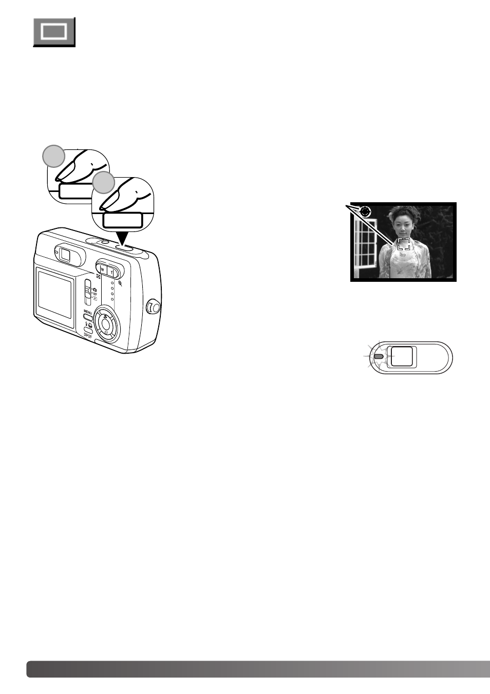 Single-frame advance recording mode | Konica Minolta DiMAGE E323 User Manual | Page 26 / 96