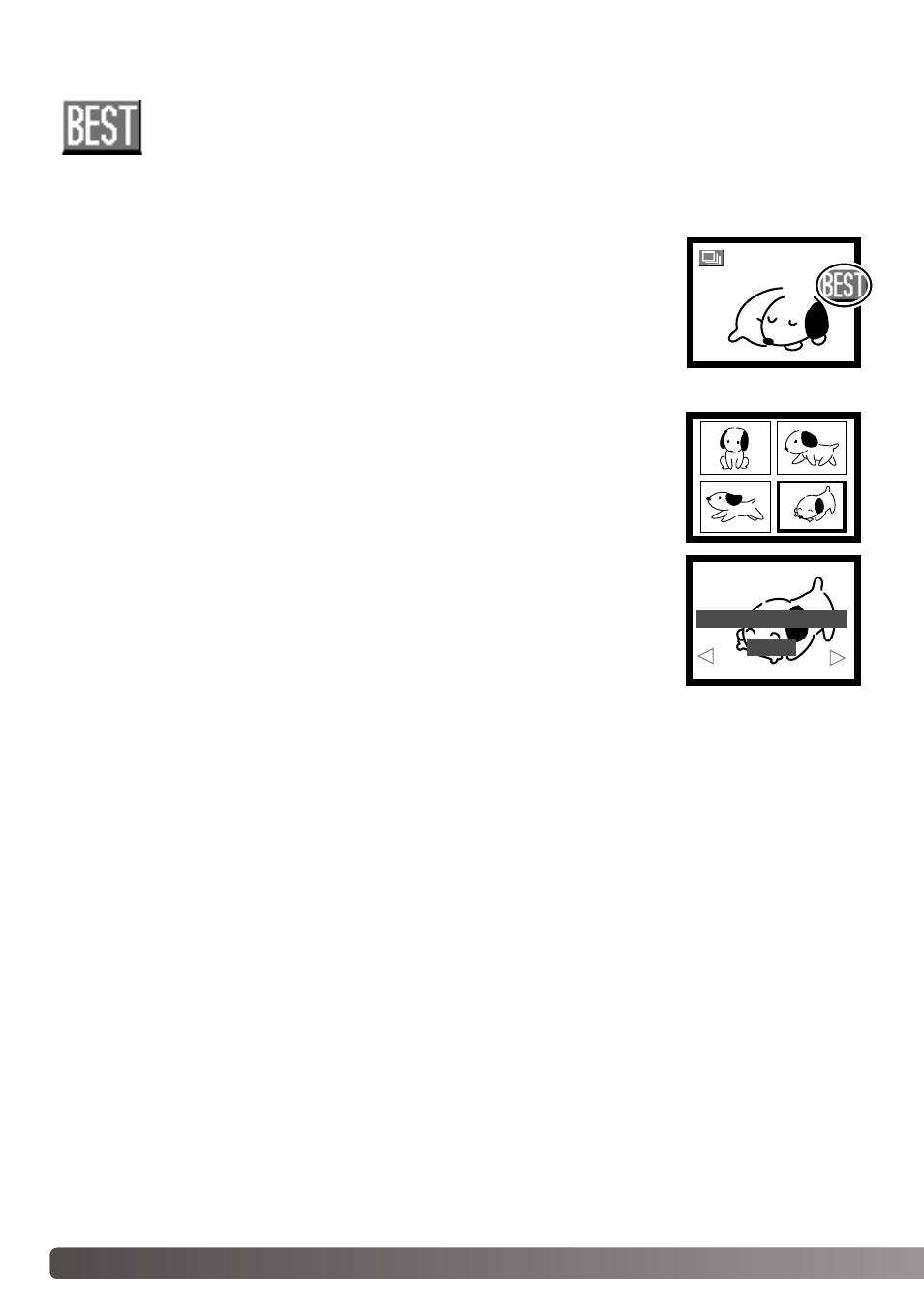 Continuous advance recording method | Konica Minolta DiMAGE E323 User Manual | Page 48 / 96