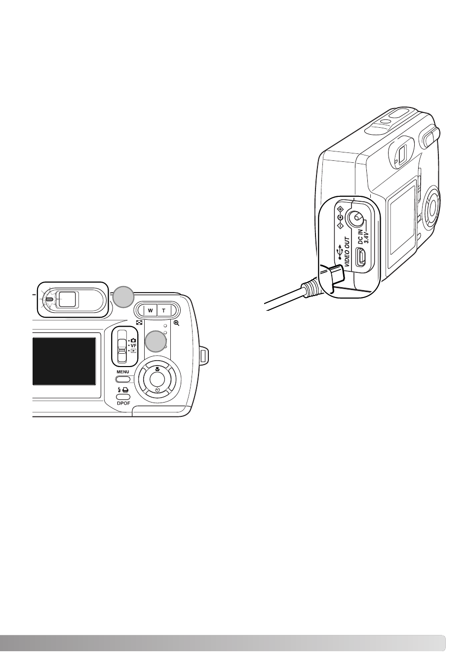 Connecting the camera to a computer | Konica Minolta DiMAGE E323 User Manual | Page 71 / 96