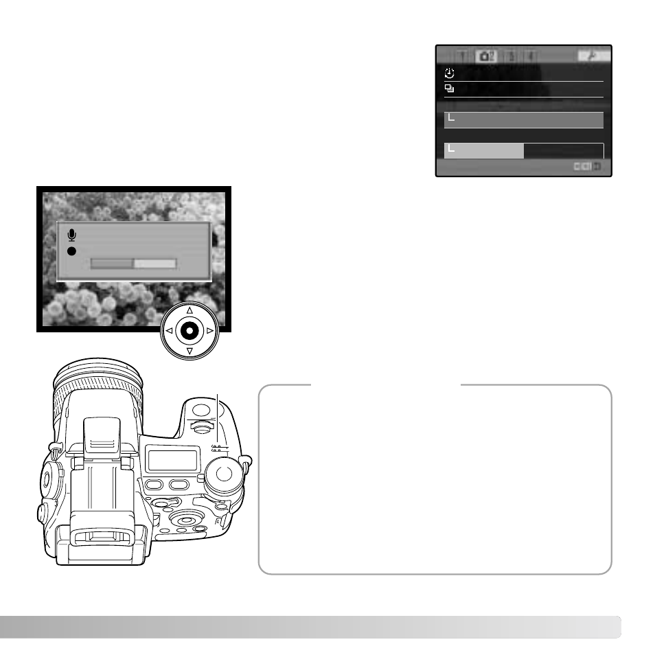 Recording tips | Konica Minolta DiMAGE A2 User Manual | Page 101 / 180