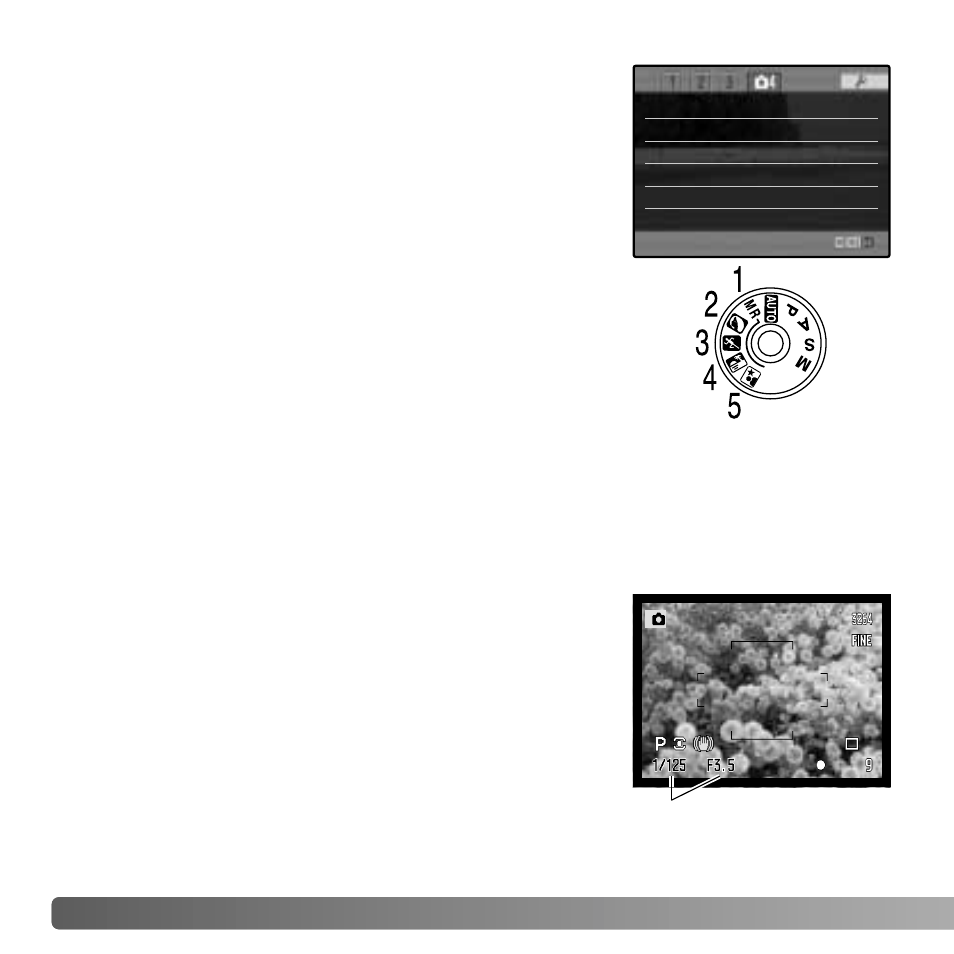 Dsp (digital subject program) setup, Tracking af, Ae lock | Konica Minolta DiMAGE A2 User Manual | Page 106 / 180