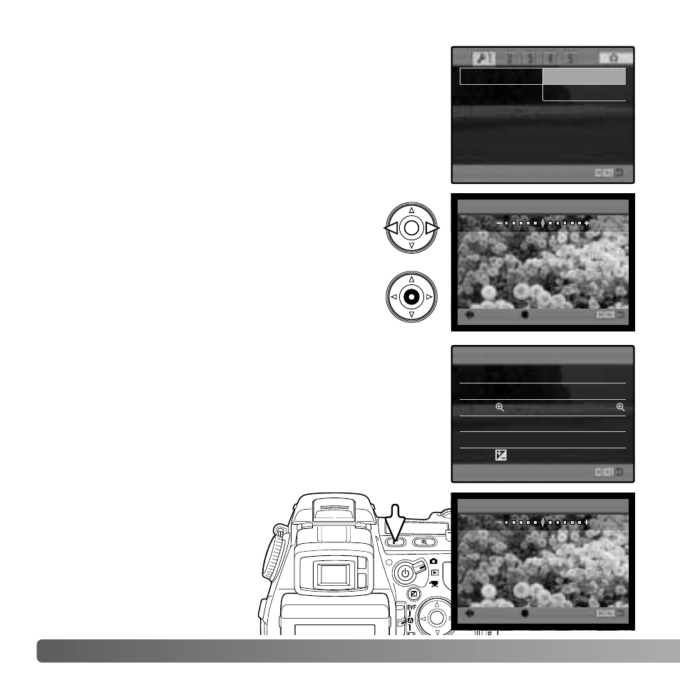 Lcd brightness, Shortcut help | Konica Minolta DiMAGE A2 User Manual | Page 132 / 180