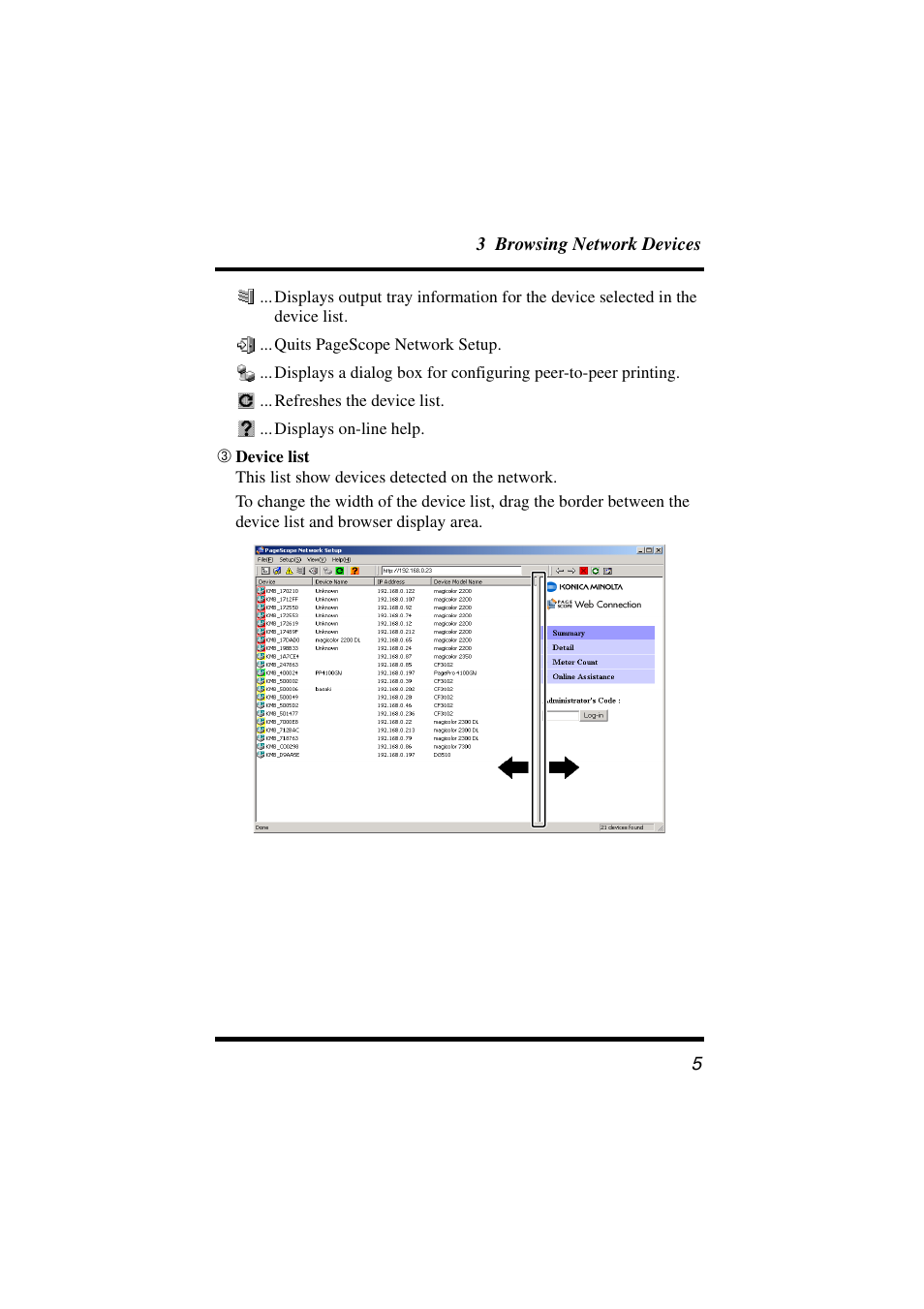 Konica Minolta PageScope User Manual | Page 10 / 47