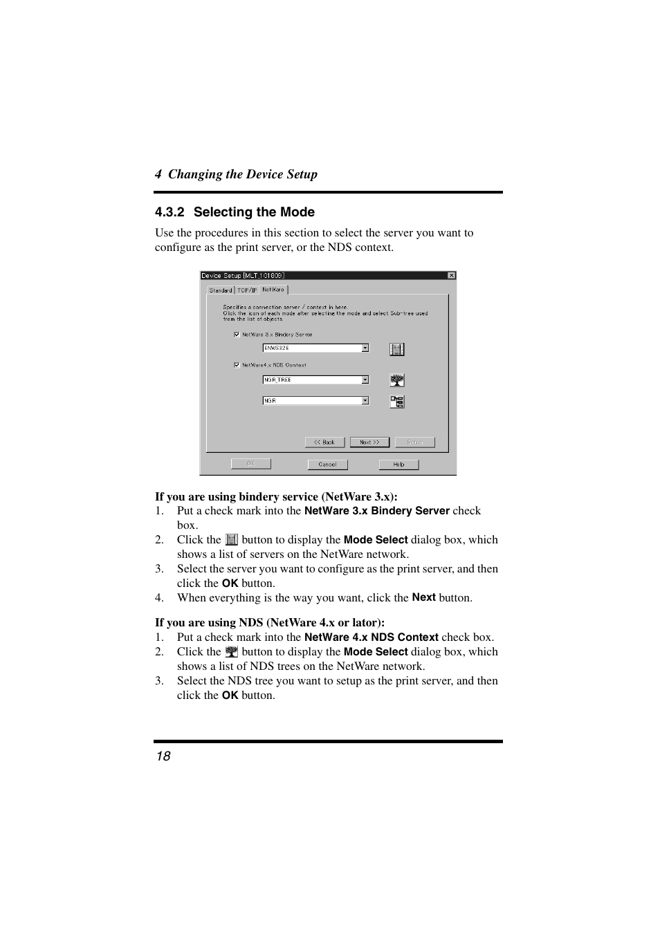 2 selecting the mode | Konica Minolta PageScope User Manual | Page 23 / 47
