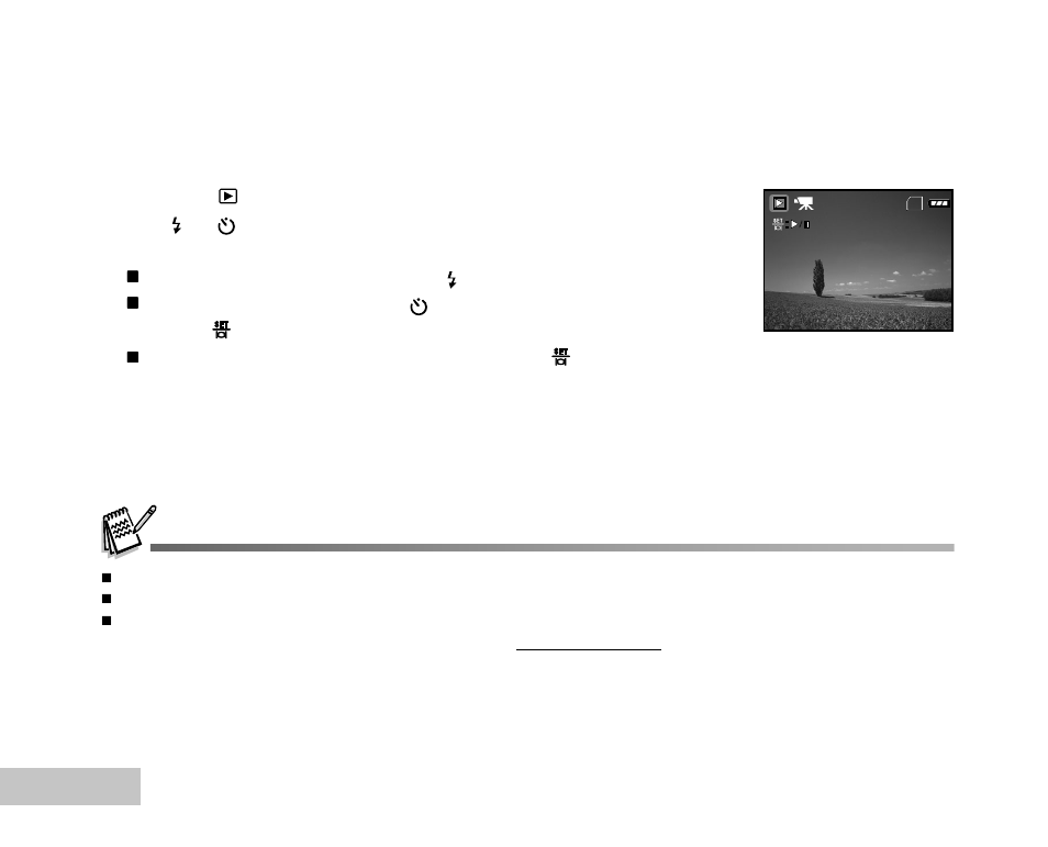 Playing back video clips | Konica Minolta E500 User Manual | Page 43 / 76