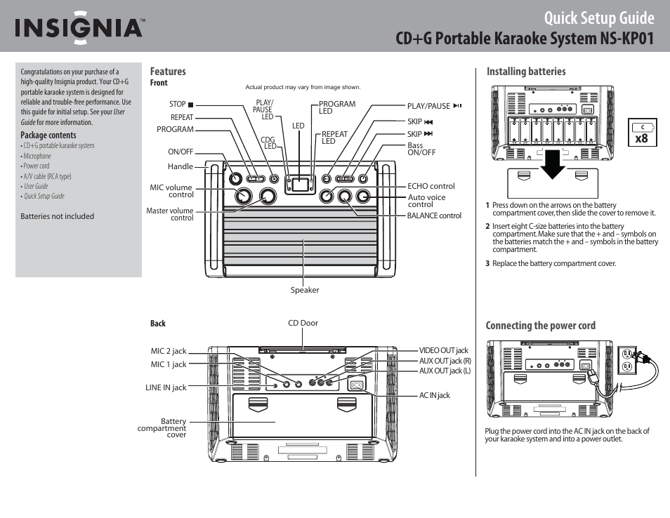 Konica Minolta NS-KP01 User Manual | 2 pages