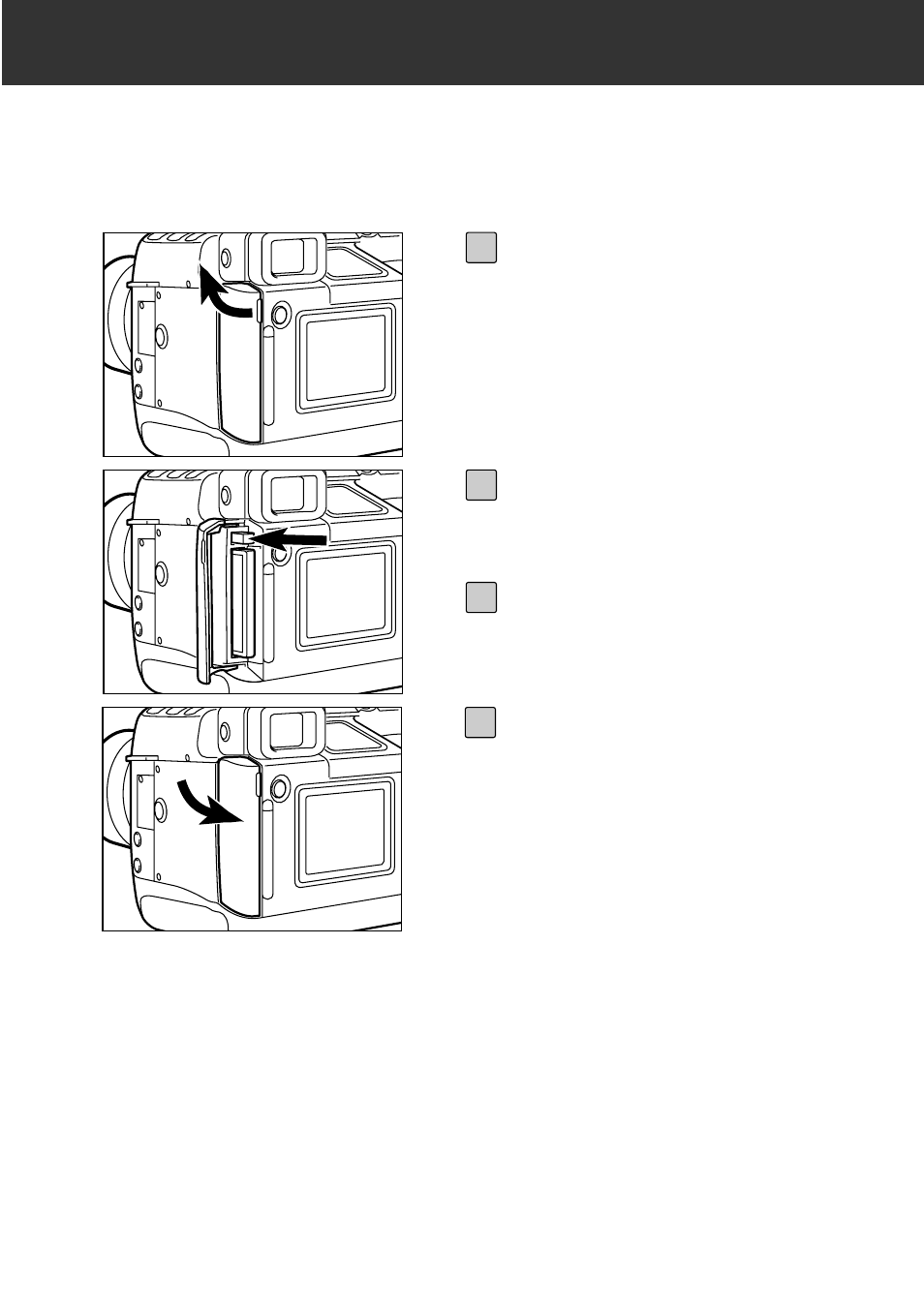 Removing the compact flash card | Konica Minolta RD 3000 User Manual | Page 33 / 129