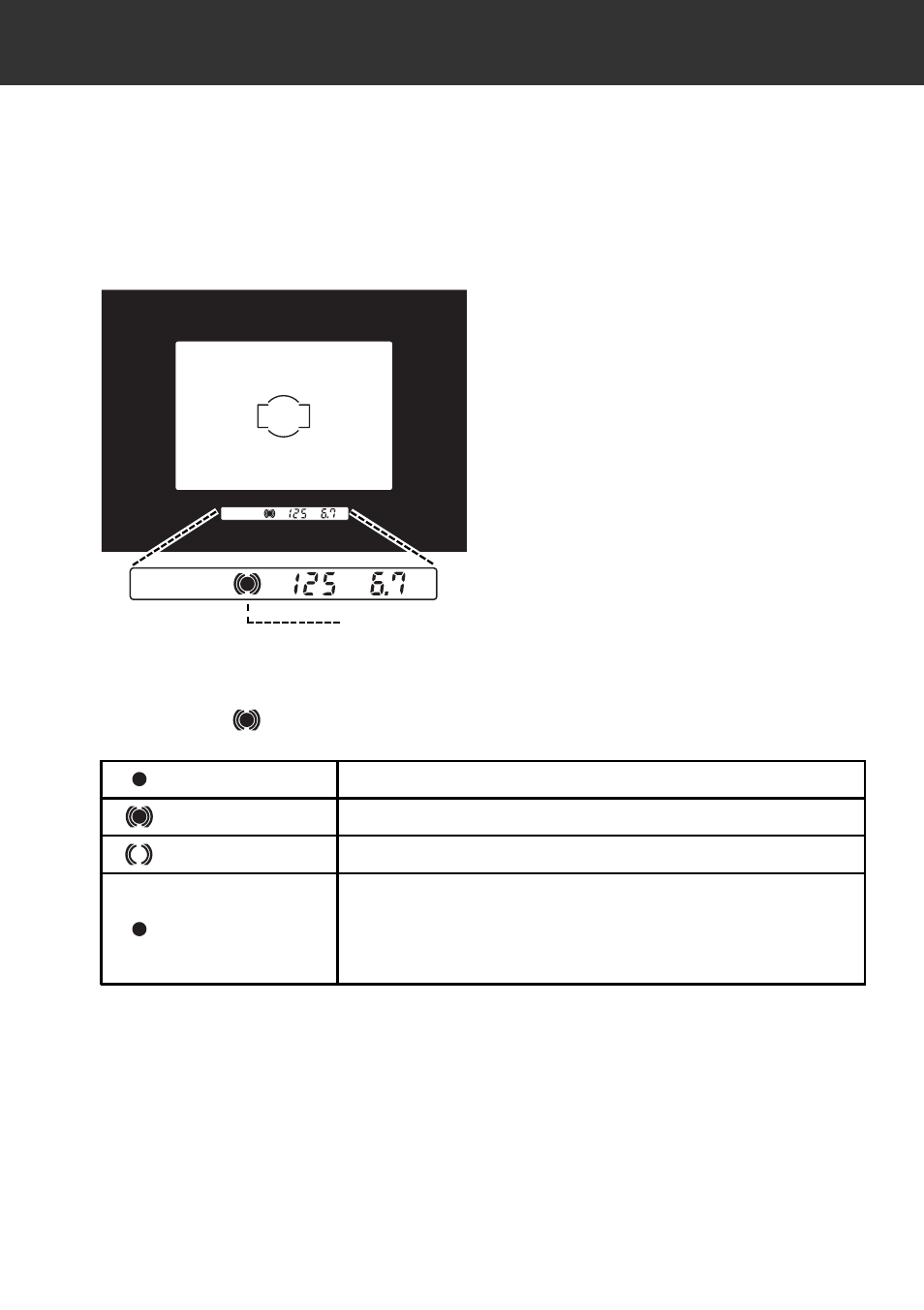 Focus details, Focus signals | Konica Minolta RD 3000 User Manual | Page 42 / 129