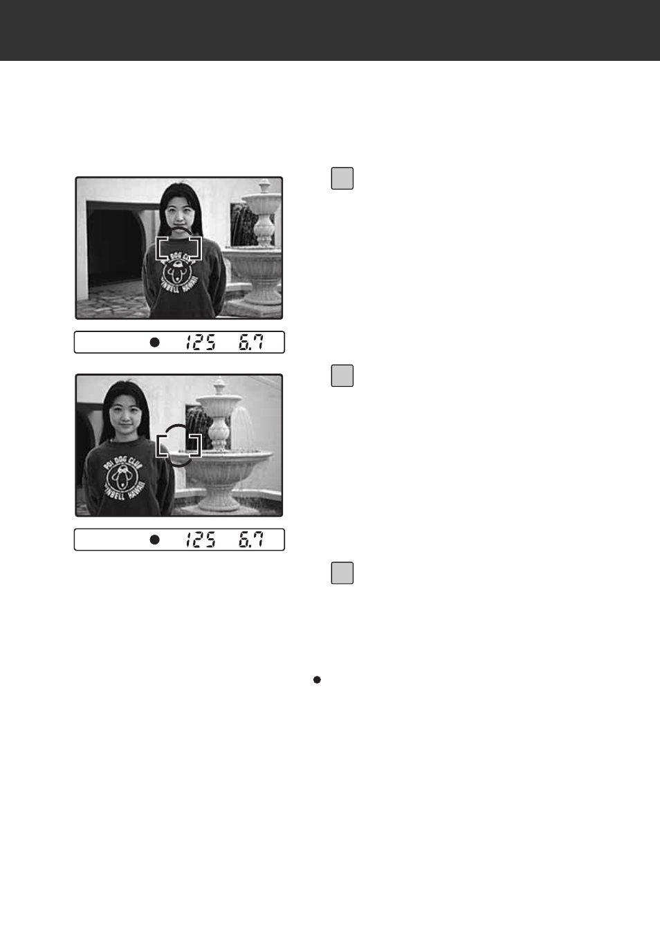 Focus hold | Konica Minolta RD 3000 User Manual | Page 44 / 129