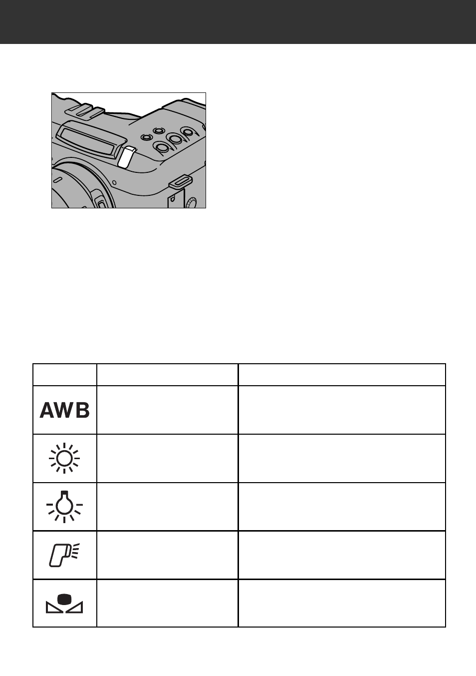 Additional features, White balance | Konica Minolta RD 3000 User Manual | Page 58 / 129