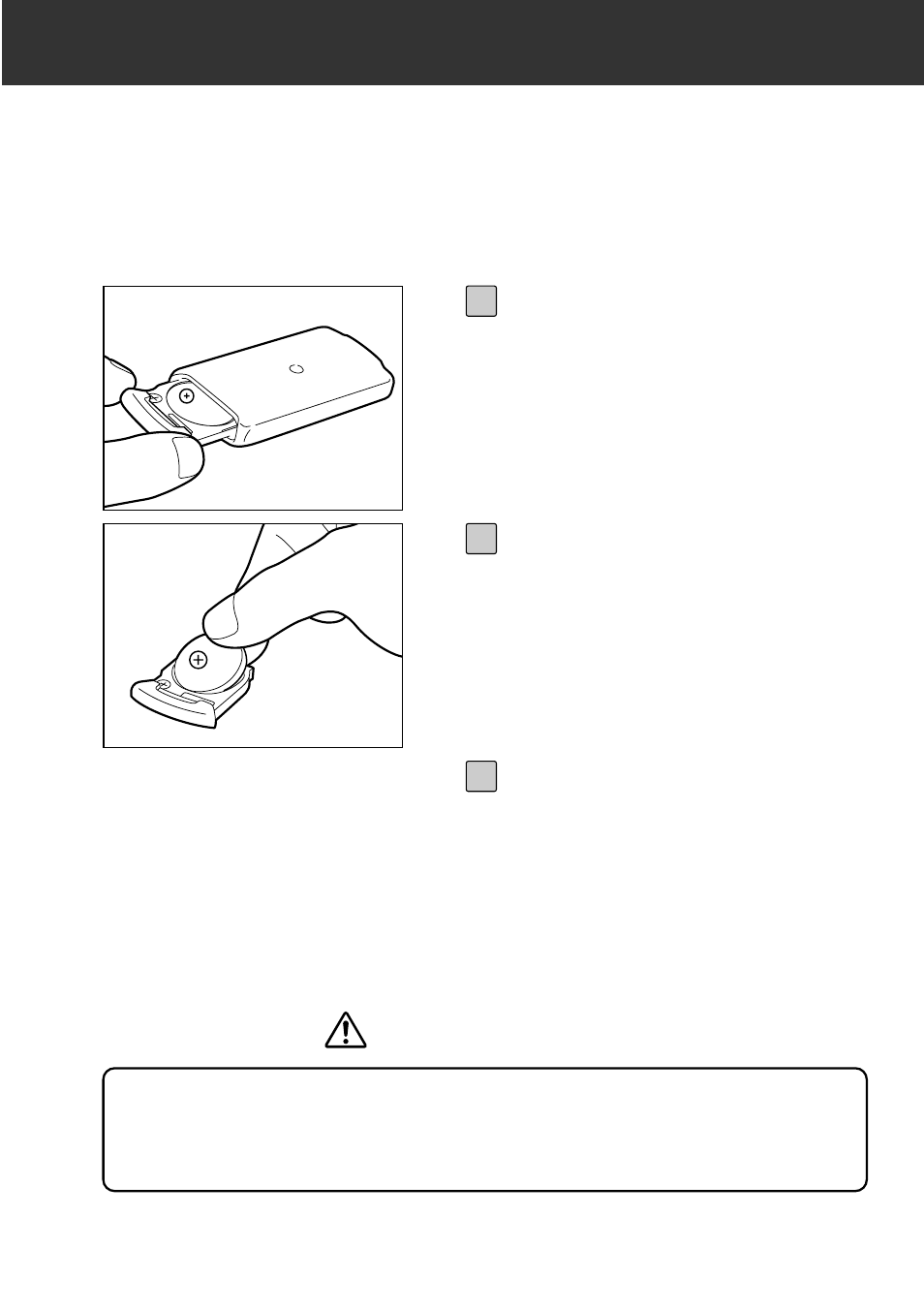 Changing the remote control battery | Konica Minolta RD 3000 User Manual | Page 71 / 129