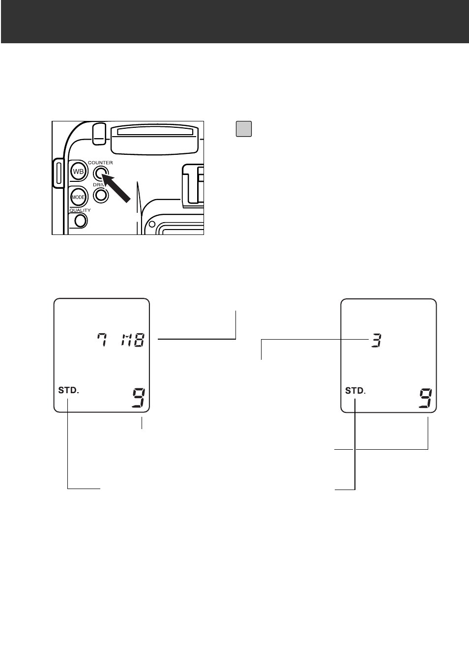 Counter button, Additional features | Konica Minolta RD 3000 User Manual | Page 73 / 129