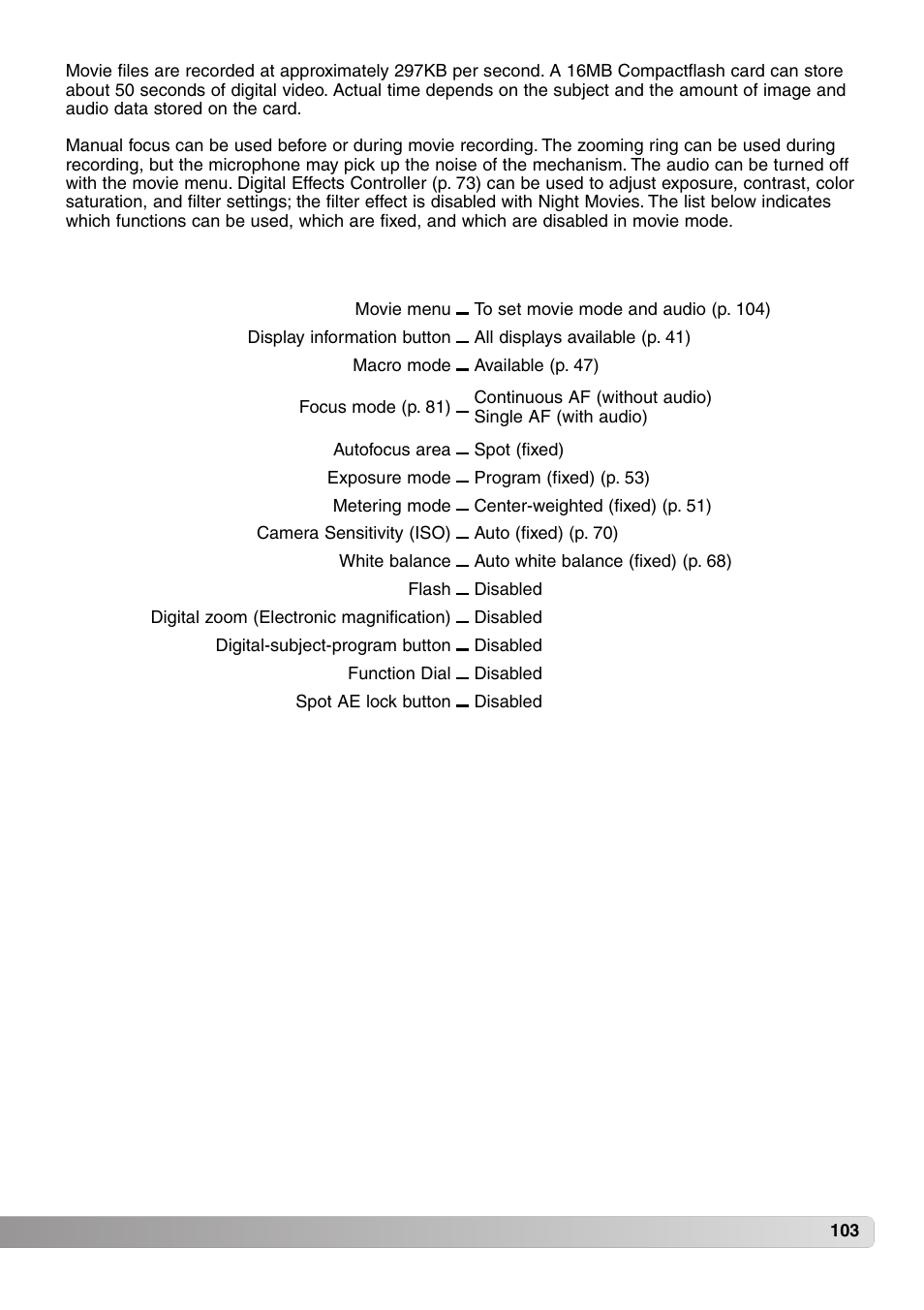 Konica Minolta MM-A208 User Manual | Page 103 / 156