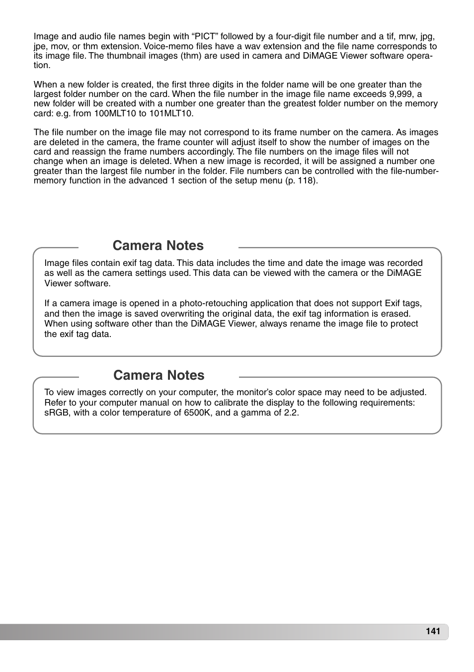Konica Minolta MM-A208 User Manual | Page 141 / 156
