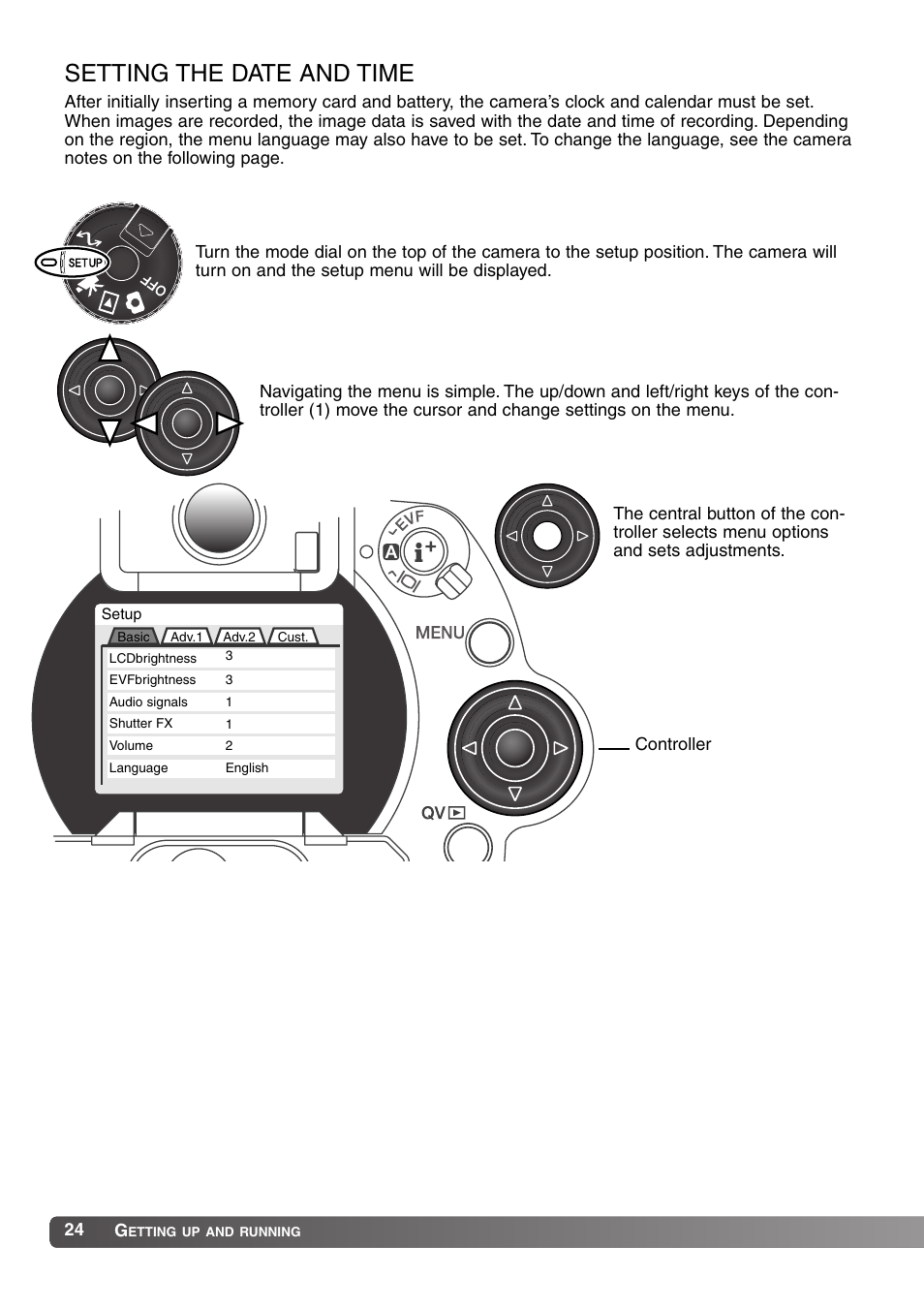 Setting the date and time | Konica Minolta MM-A208 User Manual | Page 24 / 156