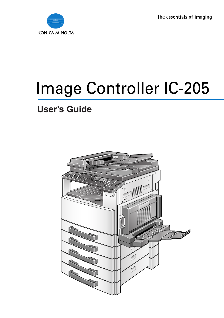 Konica Minolta Image Controller IC-205 User Manual | 106 pages
