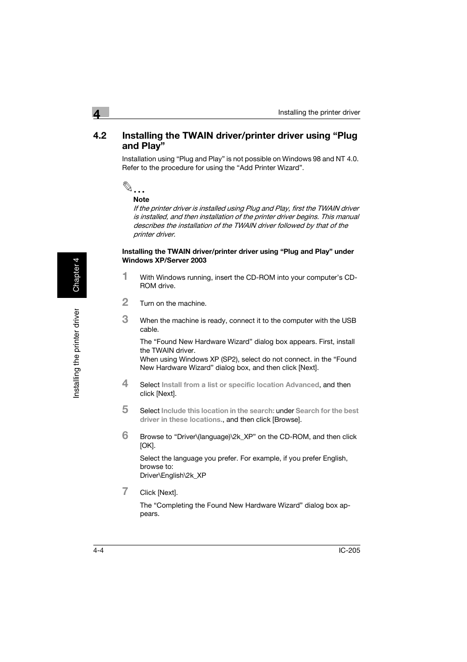 Konica Minolta Image Controller IC-205 User Manual | Page 31 / 106