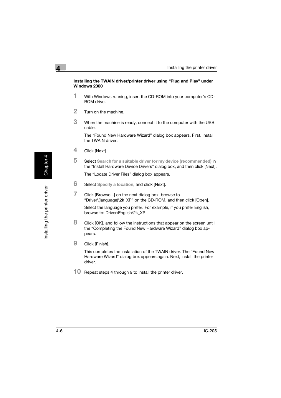 Konica Minolta Image Controller IC-205 User Manual | Page 33 / 106