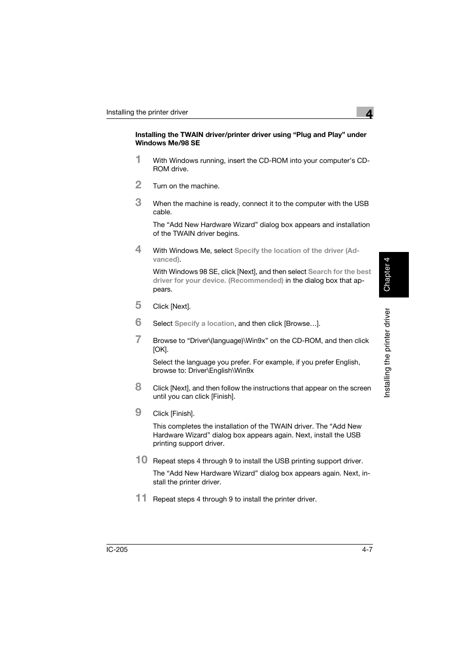 Konica Minolta Image Controller IC-205 User Manual | Page 34 / 106