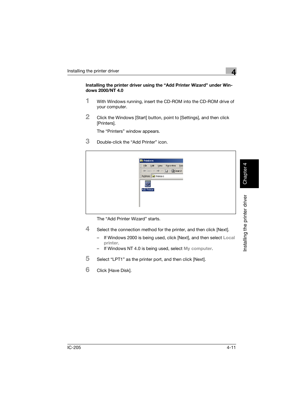 Konica Minolta Image Controller IC-205 User Manual | Page 38 / 106