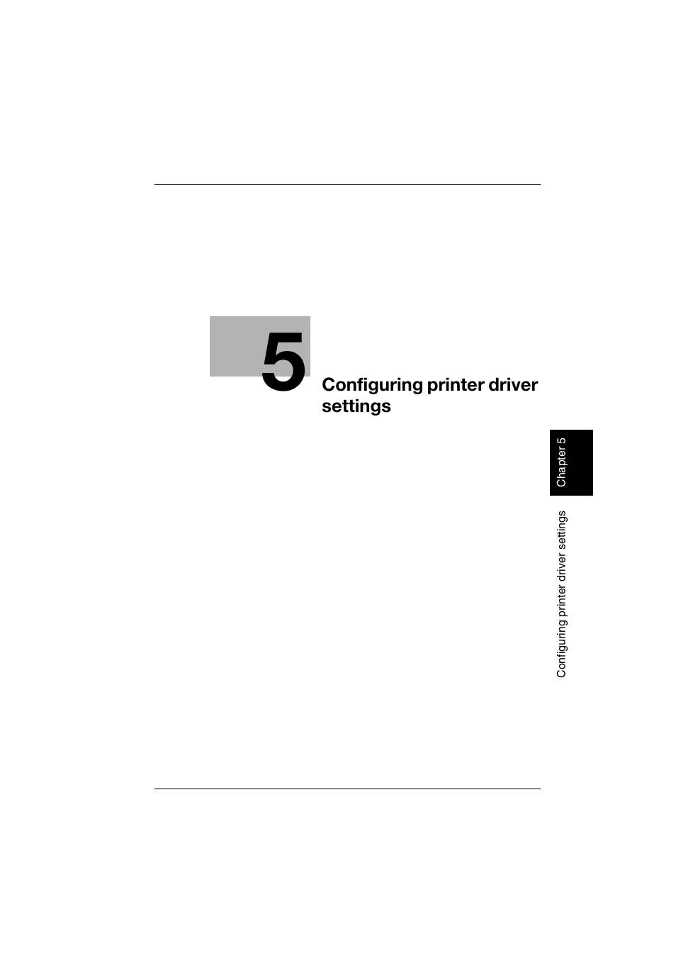 Configuring printer driver settings | Konica Minolta Image Controller IC-205 User Manual | Page 42 / 106
