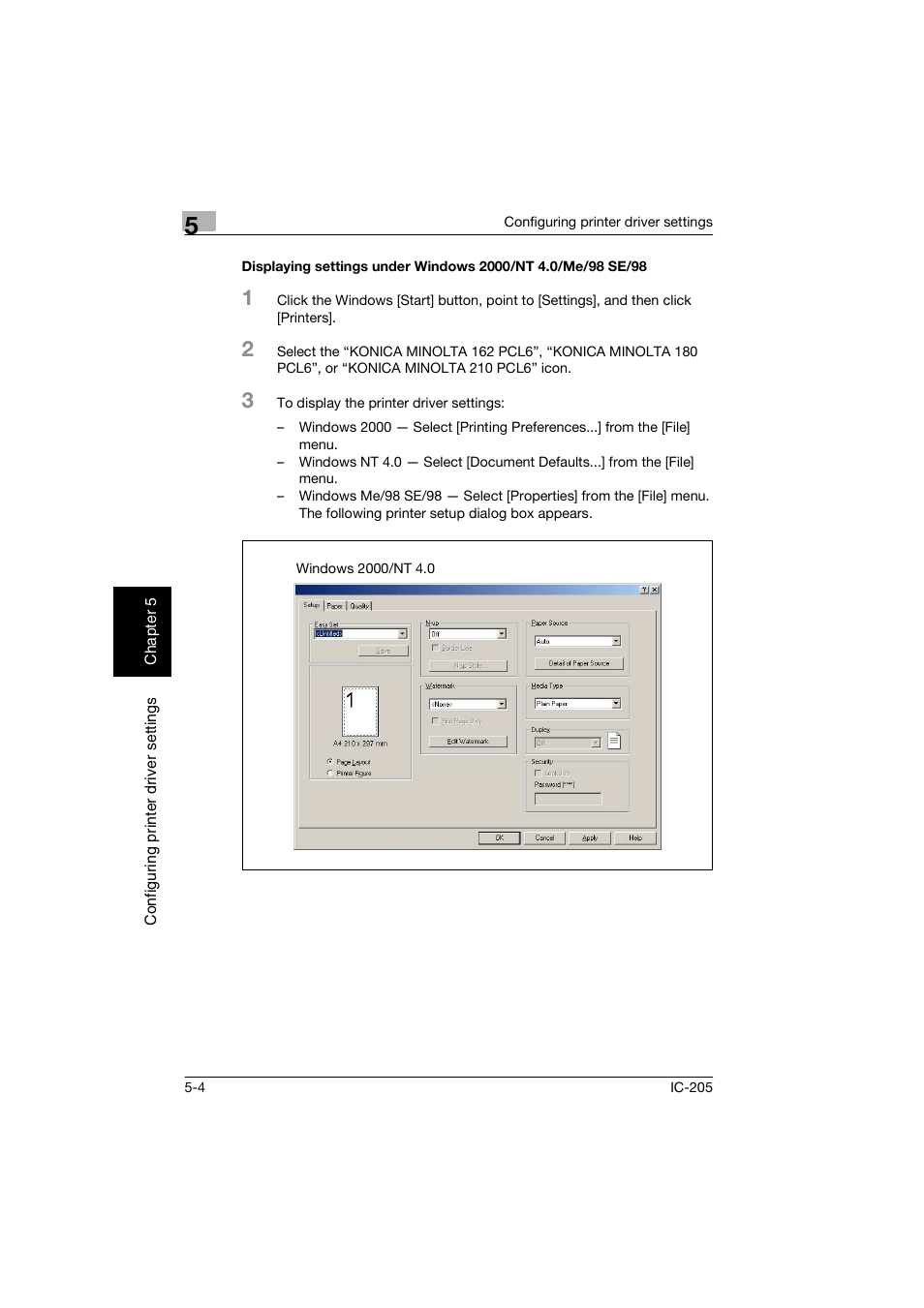 Konica Minolta Image Controller IC-205 User Manual | Page 45 / 106
