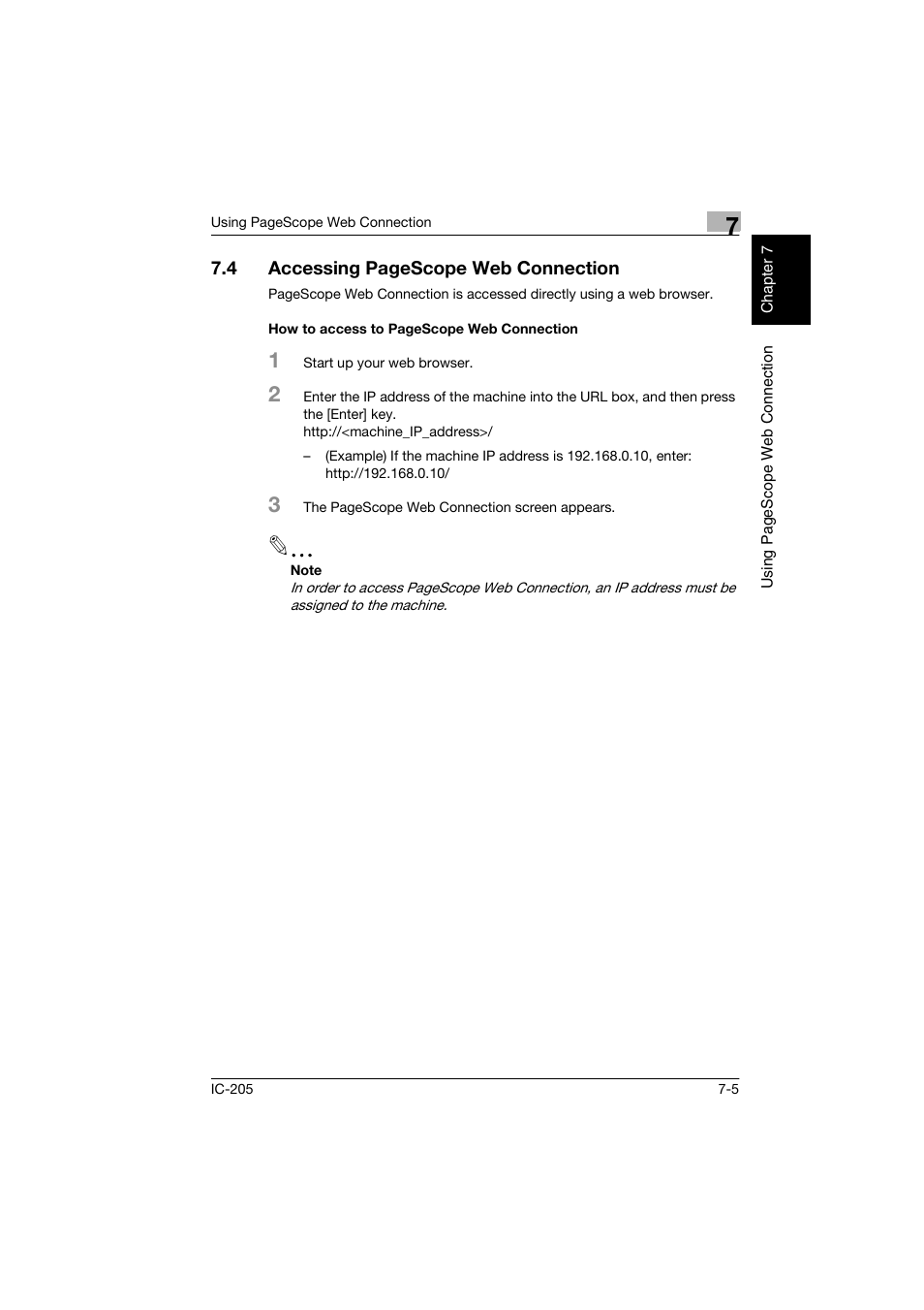 Konica Minolta Image Controller IC-205 User Manual | Page 84 / 106
