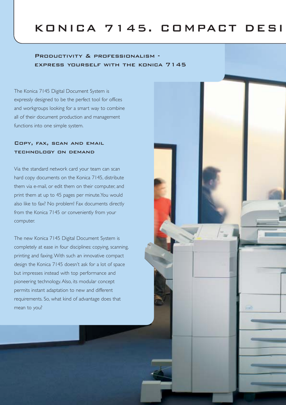Konica Minolta Internet Fax 7145 User Manual | Page 2 / 12