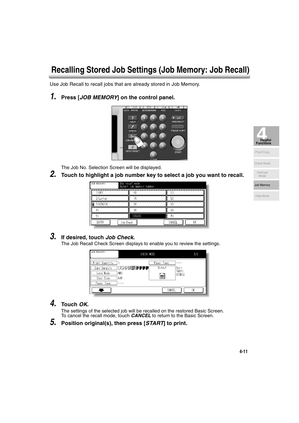 Konica Minolta 7222 User Manual | Page 125 / 328