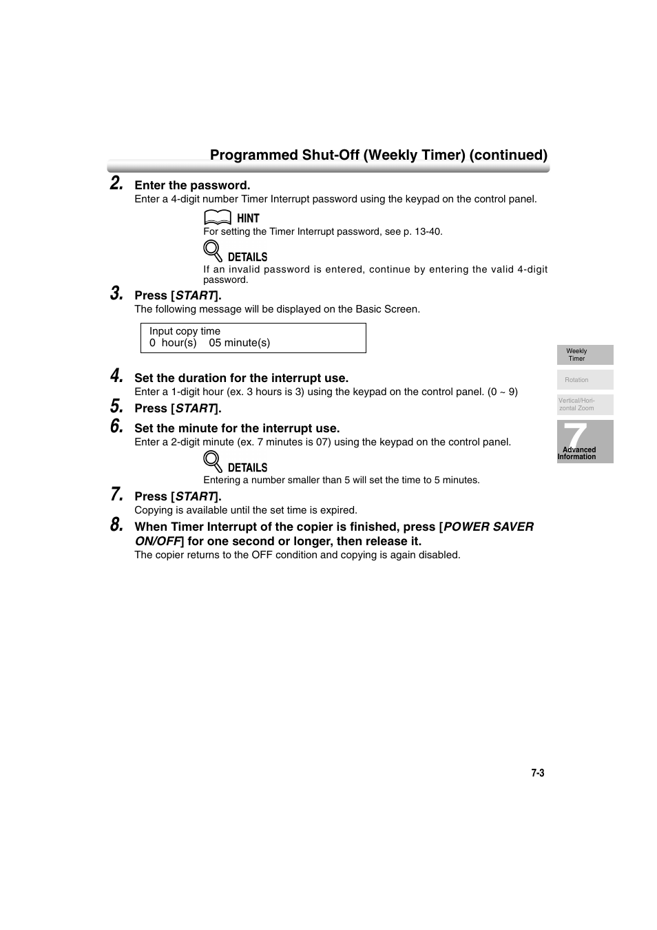 Konica Minolta 7222 User Manual | Page 157 / 328